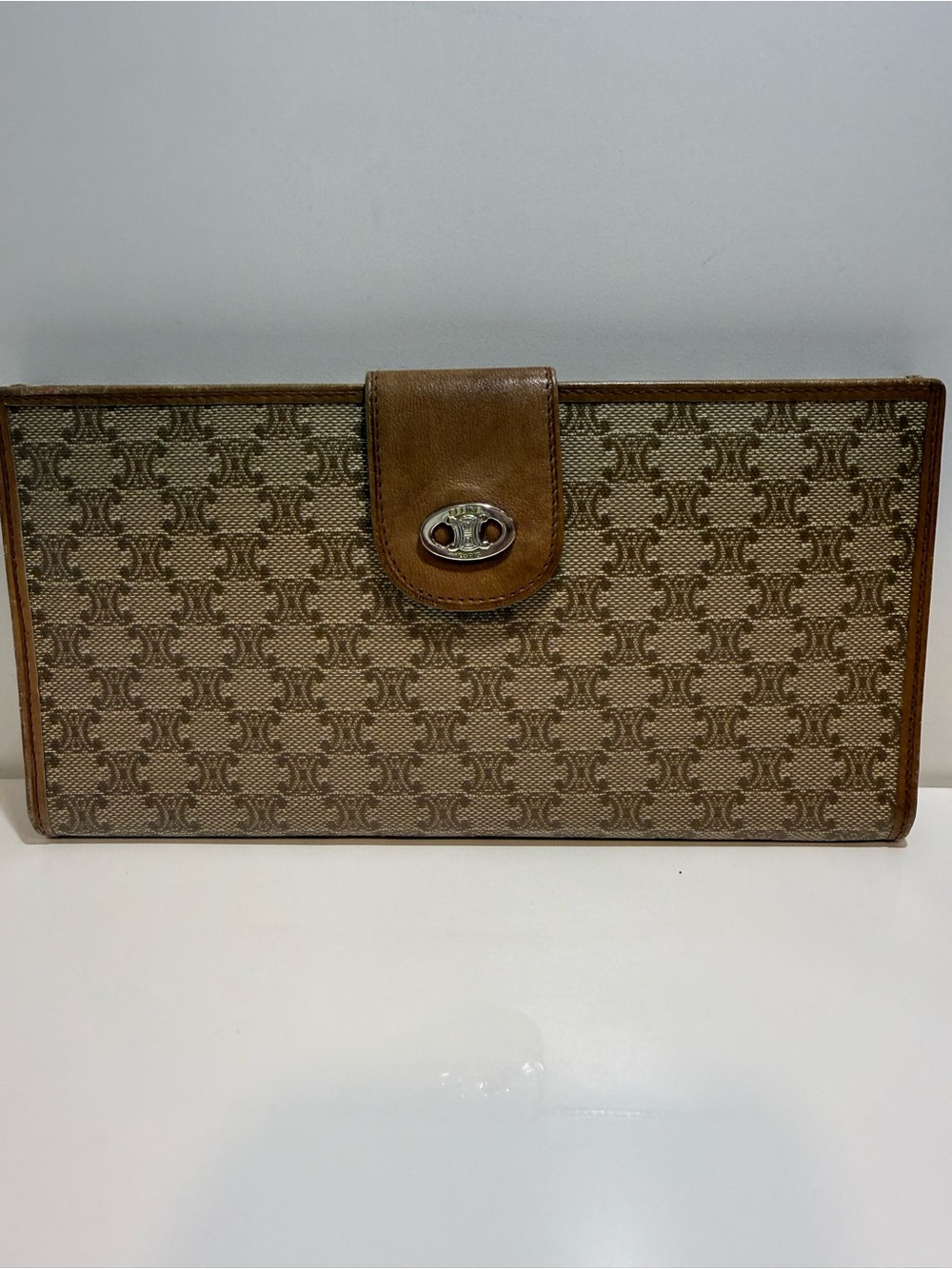 Celine Vintage Macadam Long Wallet